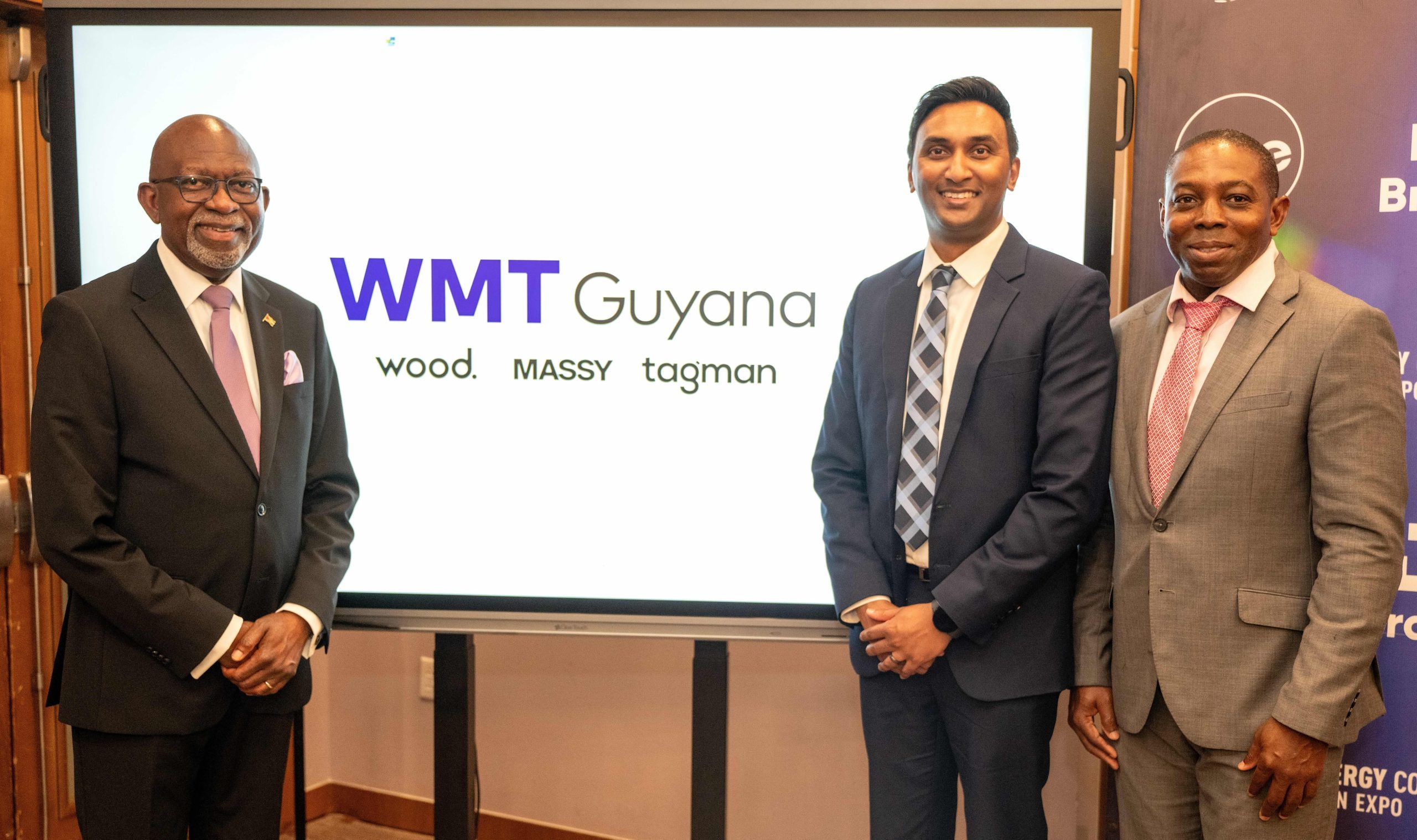 Wood, Massy and Tagman launch new joint-venture business in Guyana