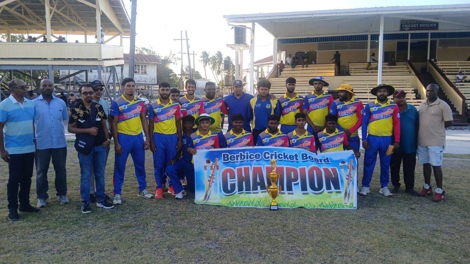 Albion CCCC whip Tucber Park CC to capture 2025 Ivan Madray T20 First Division title