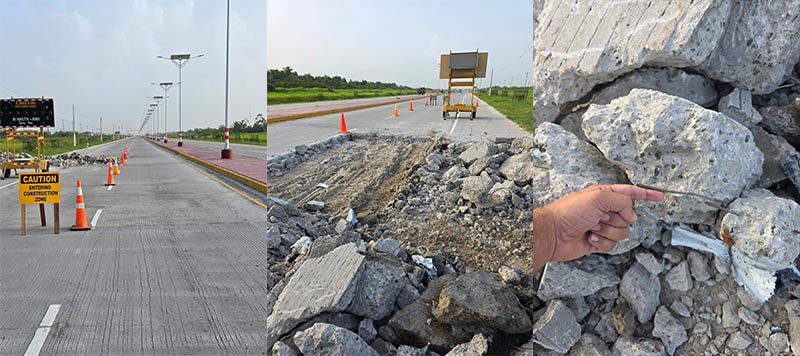 Multi-billion Heroes Highway crumbling two years after commissioning