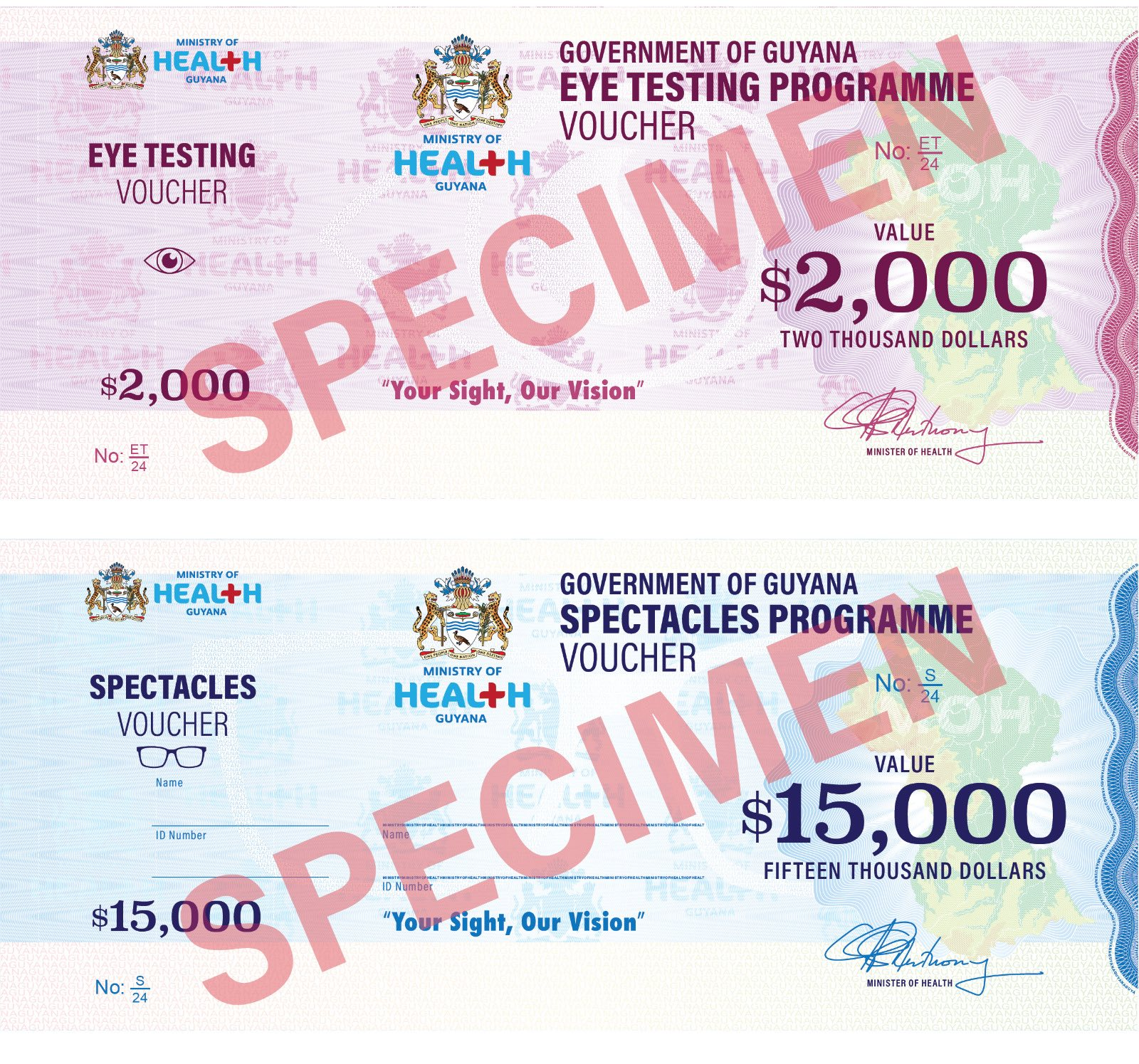 All citizens can now benefit from Govt.’s eye testing voucher – Minister Anthony