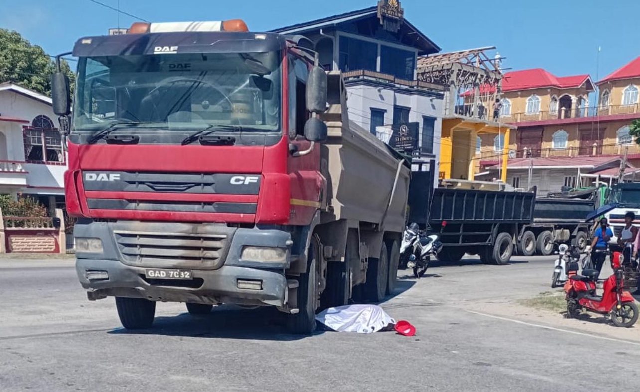 Biker crushed in West Coast crash