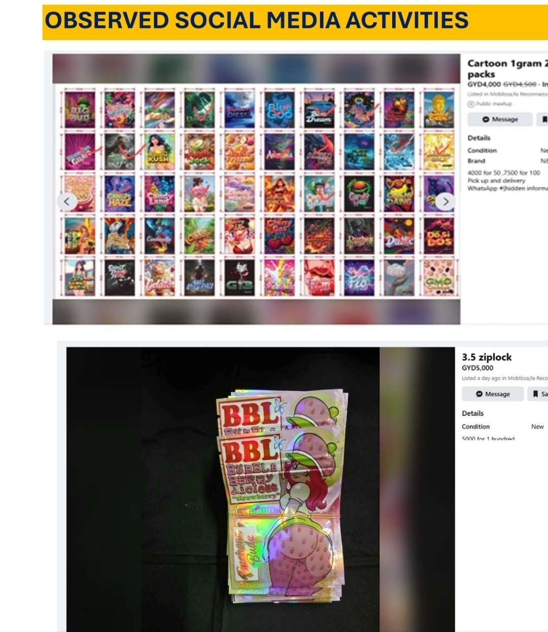 CANU warns: Cartoon drug packaging is illegal, dangerous