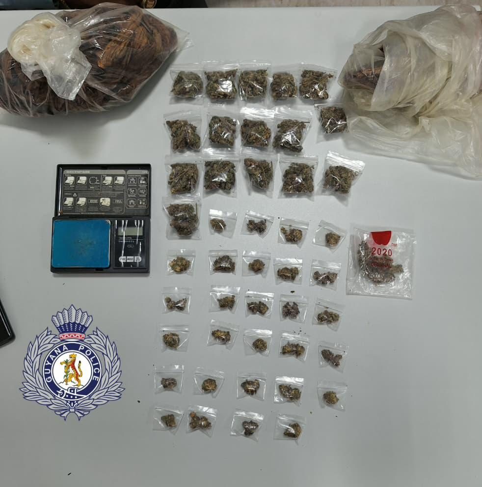 Security guard arrested after cops find weed under coconut tree