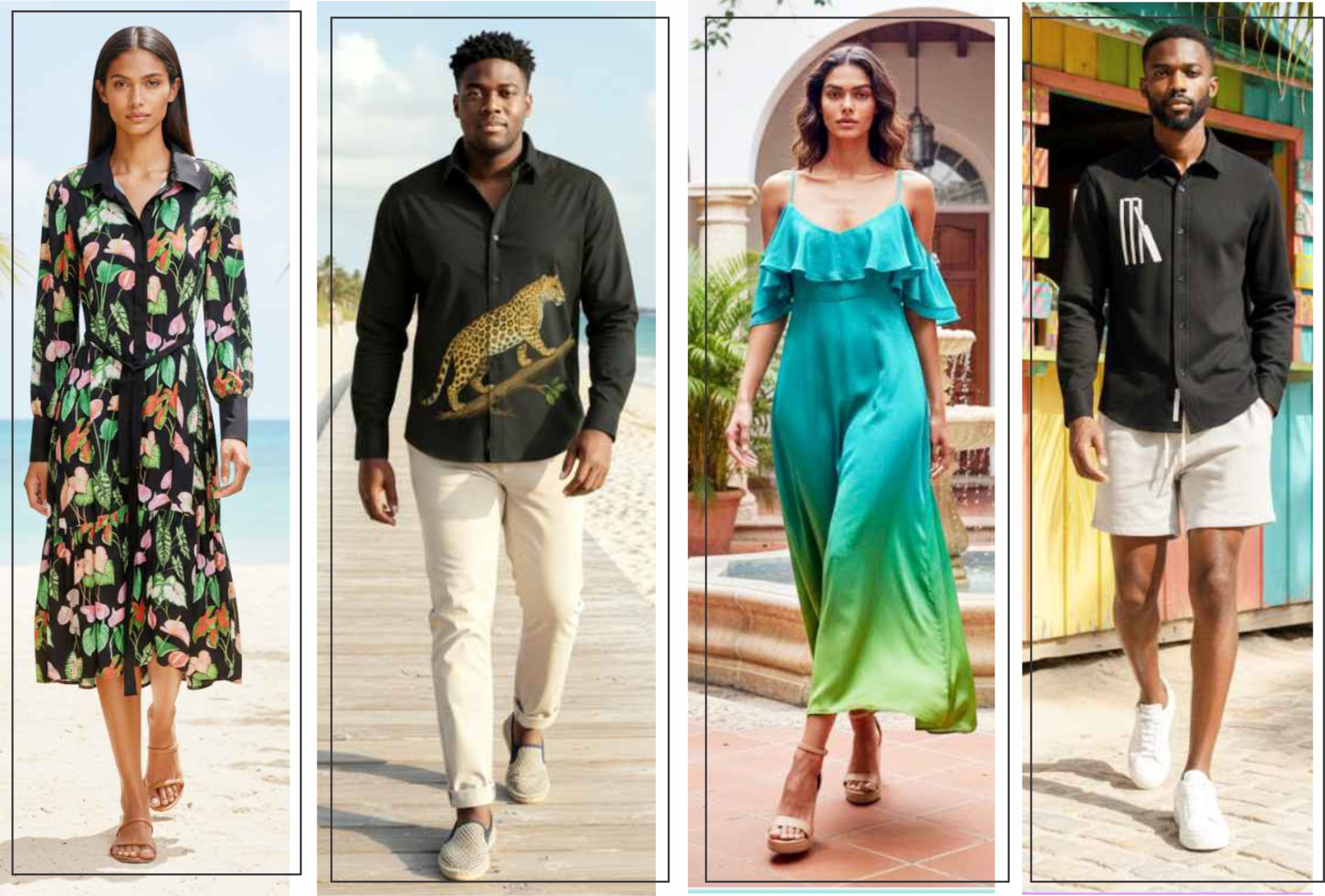 Guyanese-backed fashion label, Blu Saki Designs make Paris Fashion Week debut