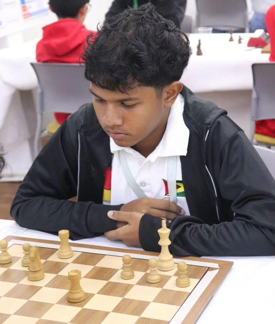 Pitamber surges ahead, Joshi unshakeable after eight rounds in National Chess Championships