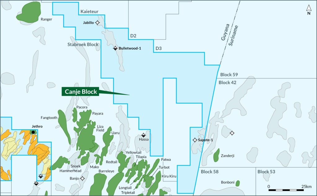 Canadian oil company to expand foothold in Canje Block