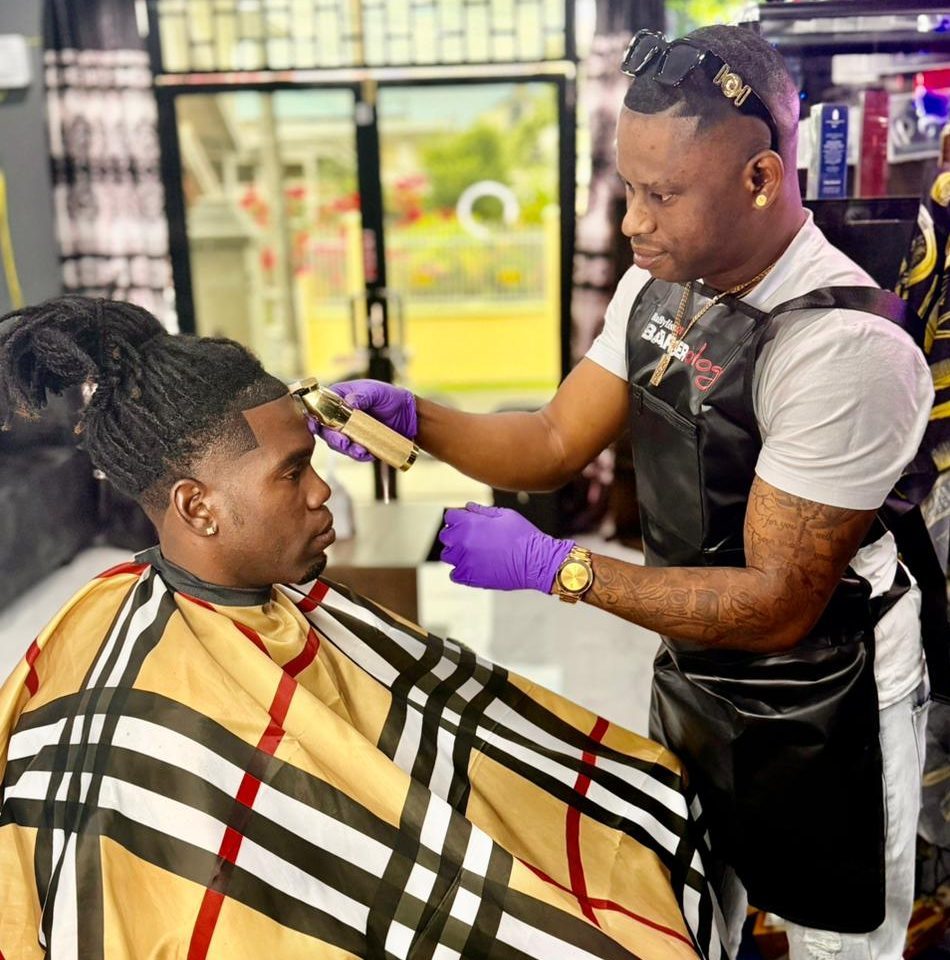 Barber Ronaldo Dunn, a work ethic exemplar
