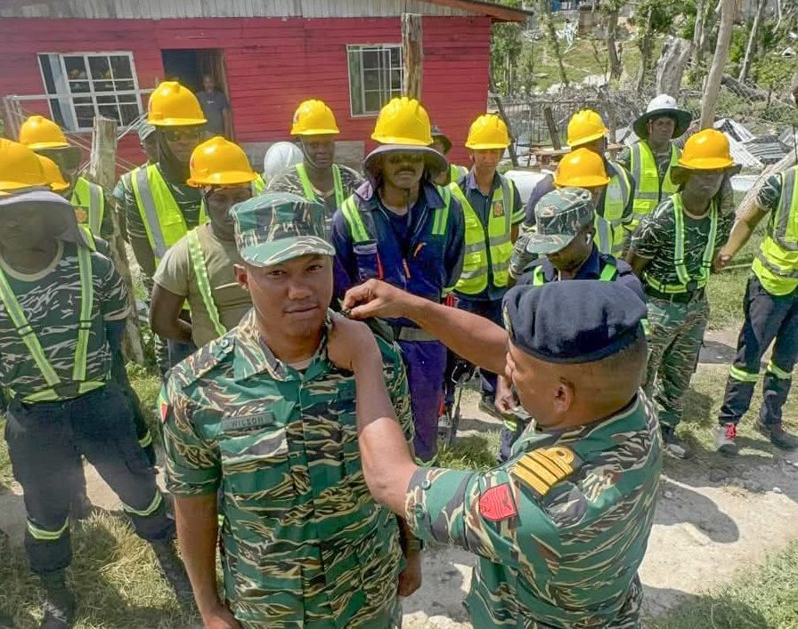 GDF badges new senior officers, Reinforcing Leadership and Service to Nation”