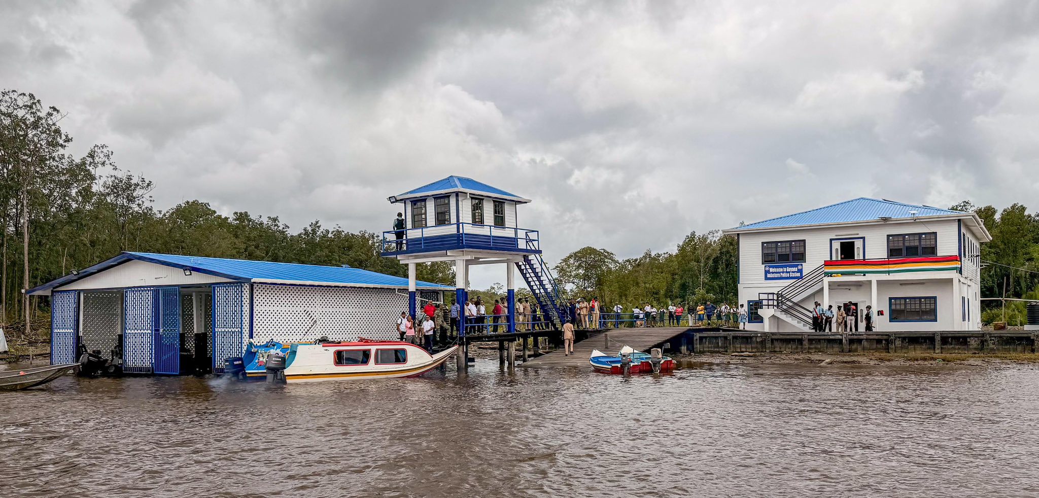 New Imbotero Police Station, wharf & boathouse commissioned