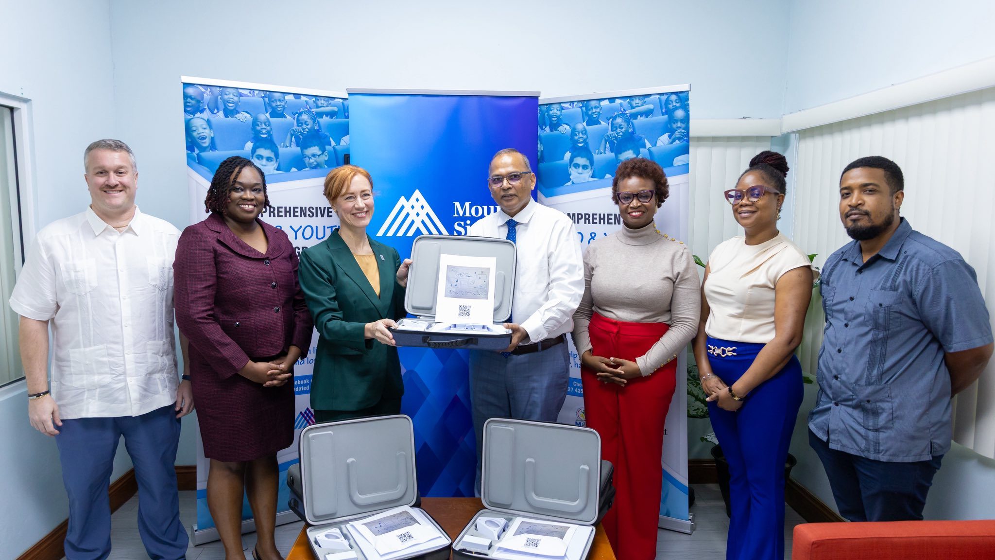 MOH gets Starlink devices to support School Health Screening Programme