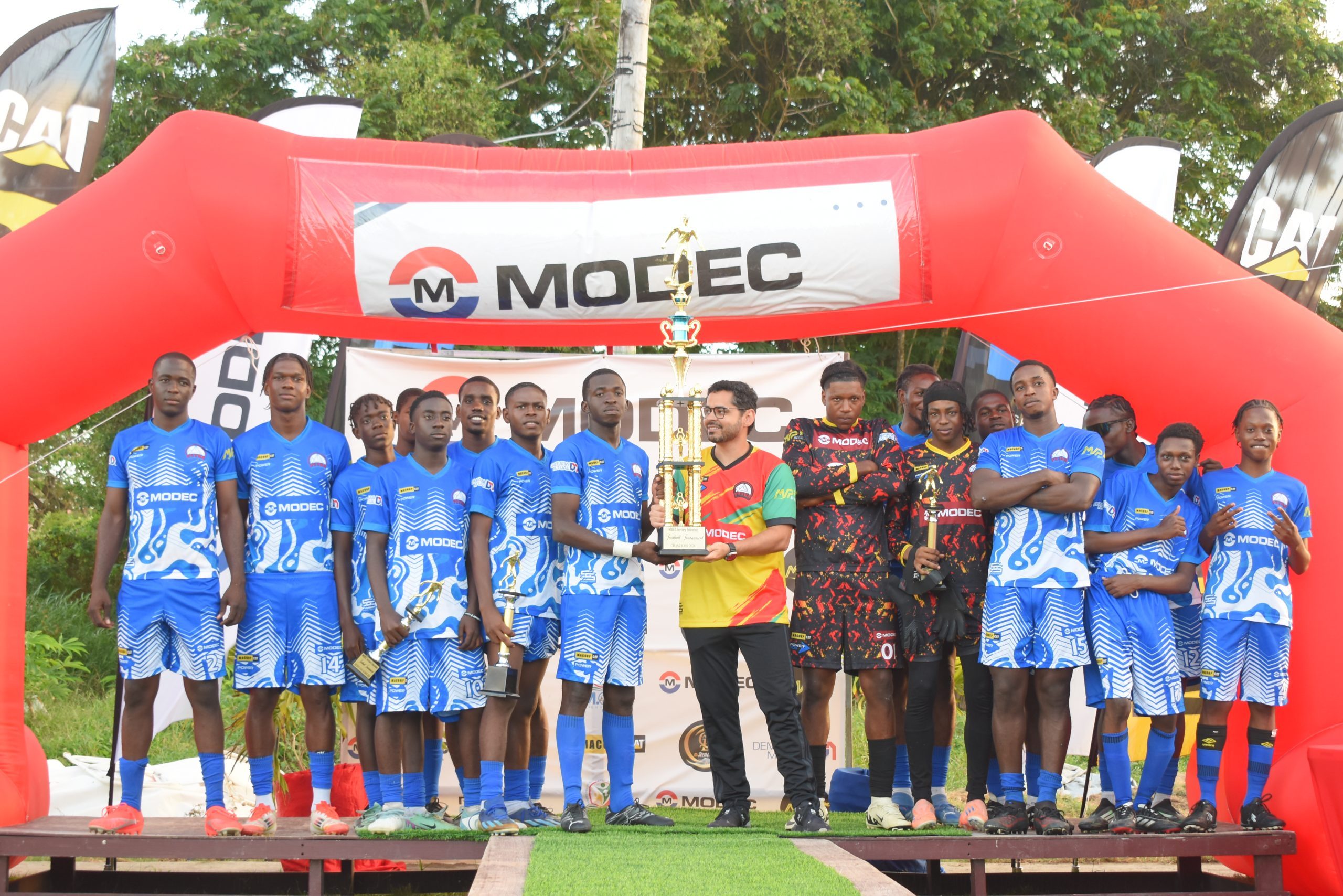 Mahaicony Technical Institute cops Modec’s inaugural Football title