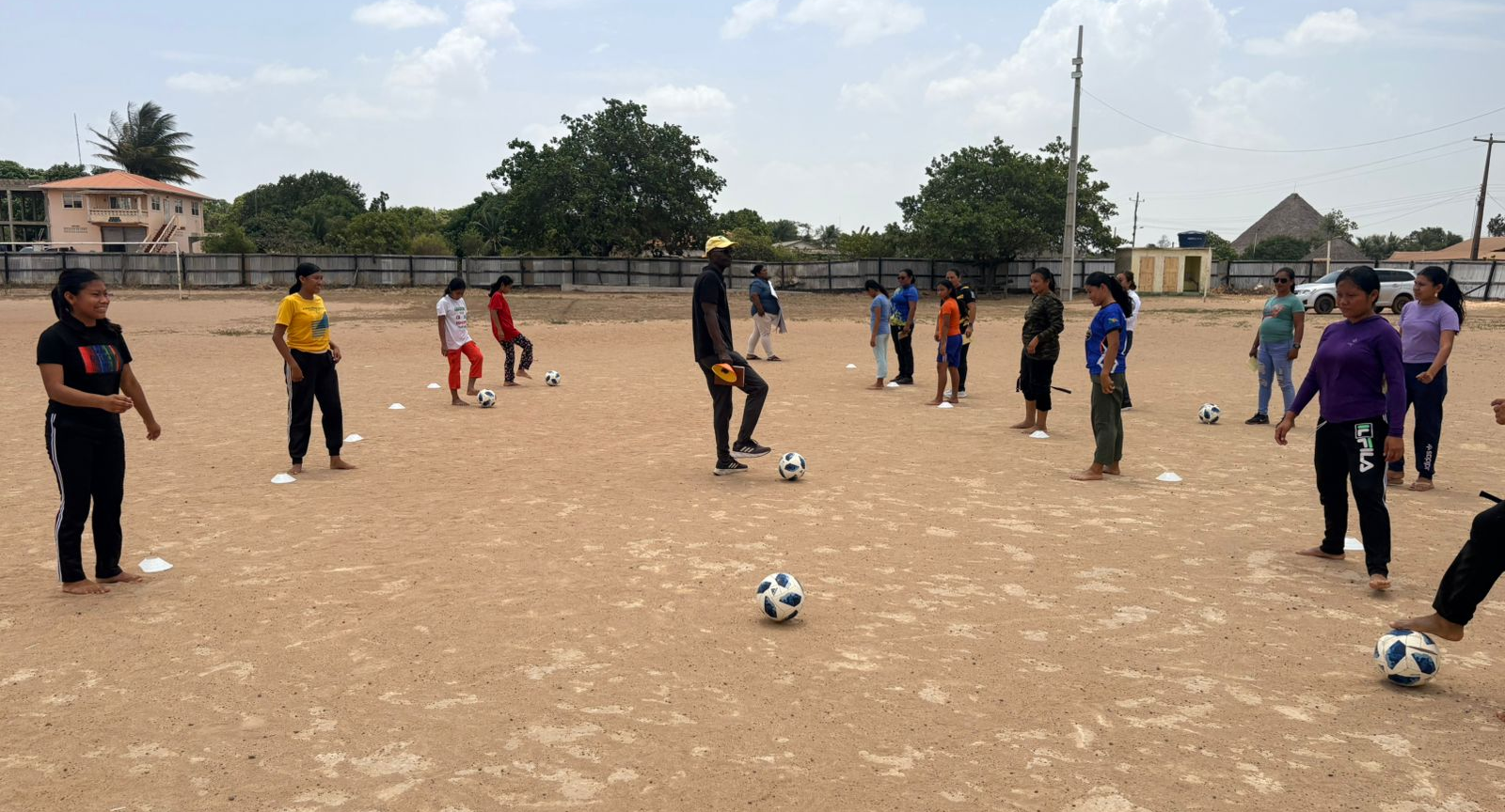 GFF and RFA host Female Introductory Referee and Coaches’ Programme in Lethem