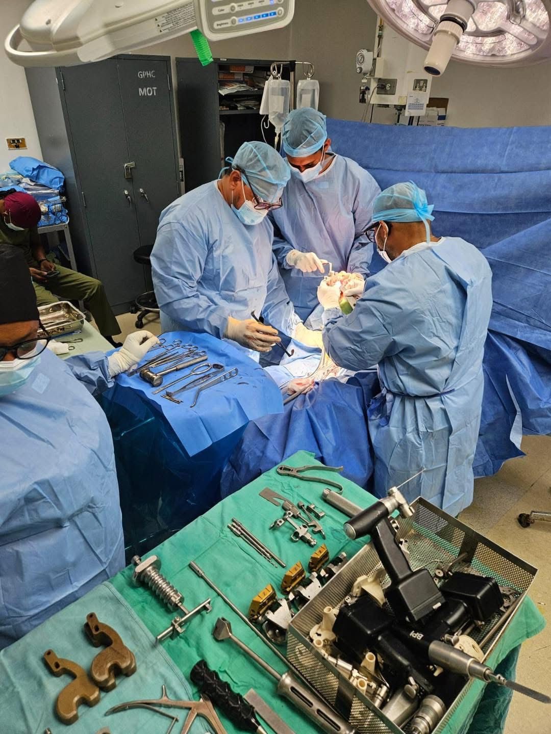 12 joint surgeries done at GPHC last weekend