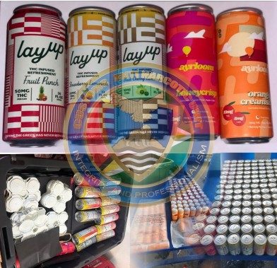 CANU seizes ganja-infused beverages at CJIA