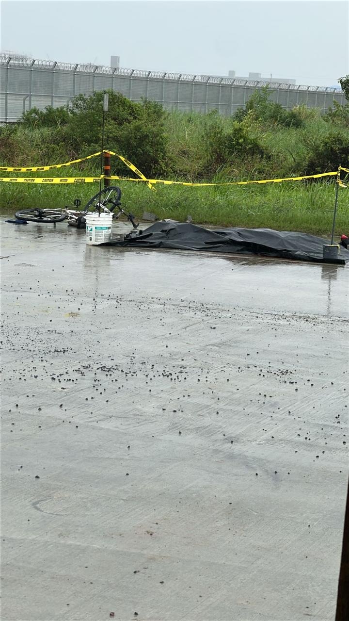 Cyclist killed in collision with truck at Rome