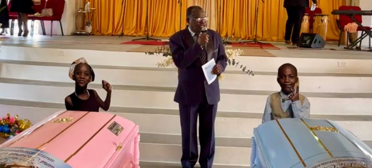 Drowned siblings Jadon and Tiana DeCourte laid to rest