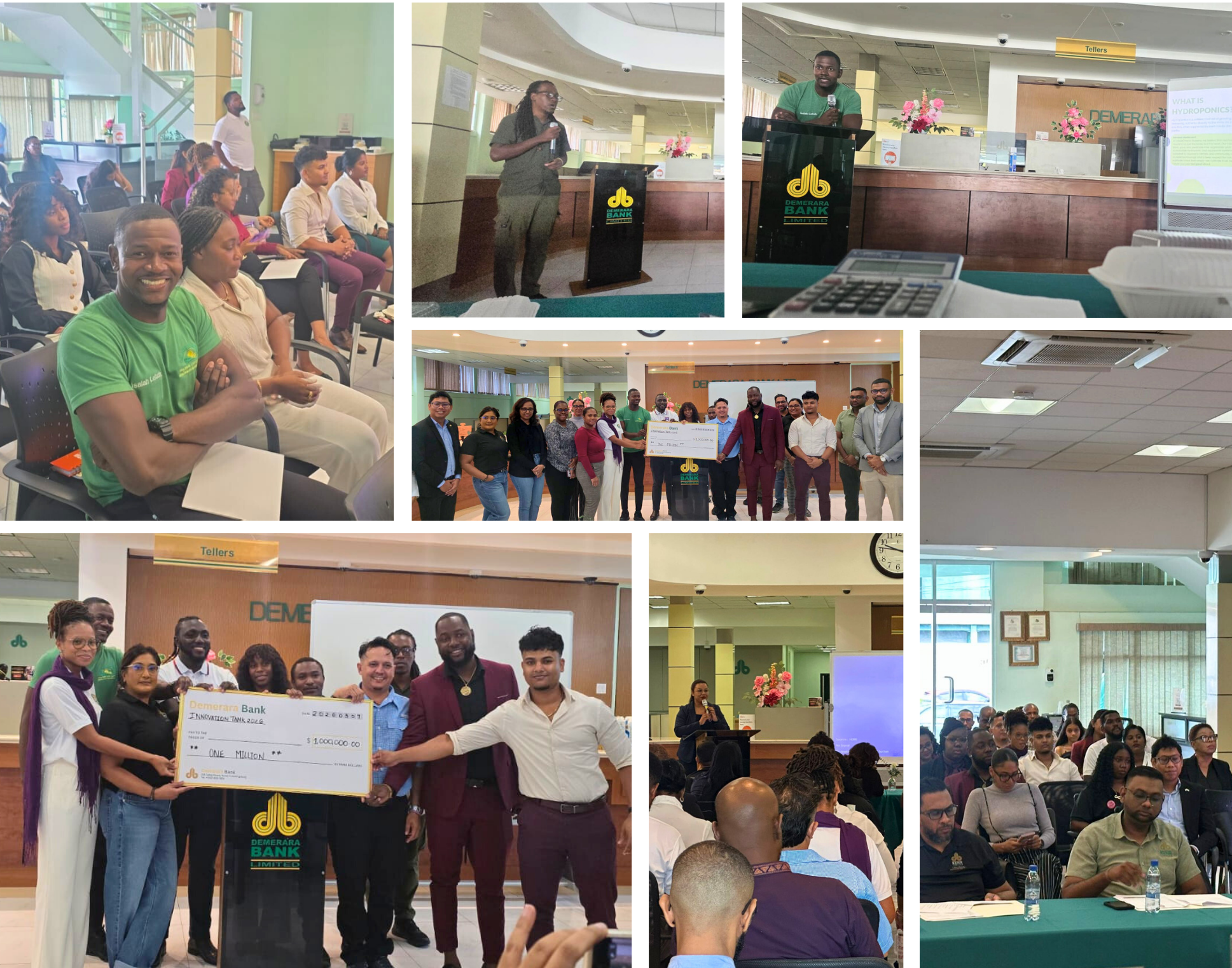 Demerara Bank crowns 10 winners of Innovation Tank