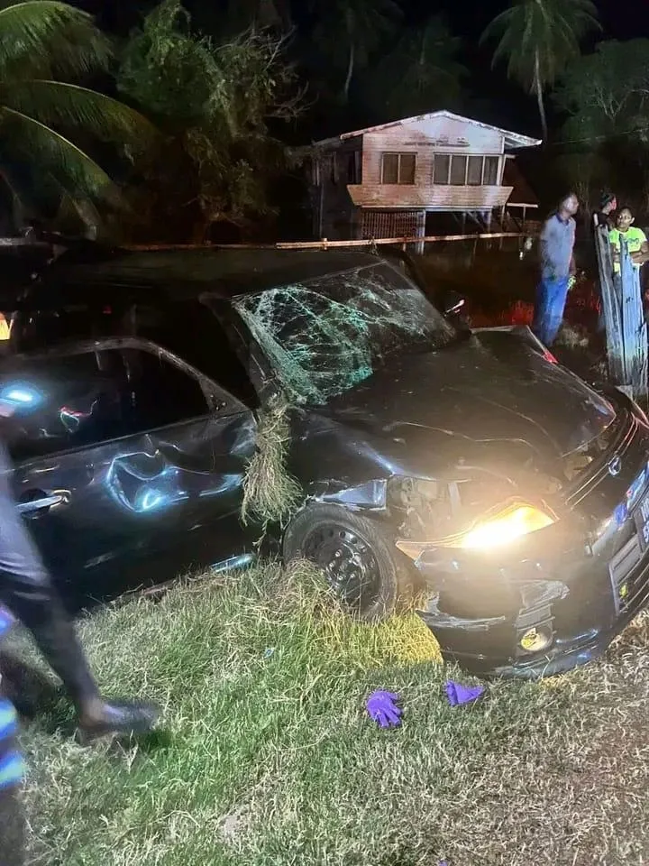 Children in Mahaicony crash discharged from hospital, recovering