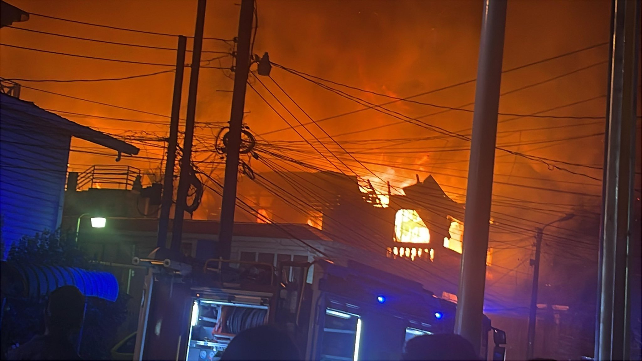 Fire ravages Alberttown apartment