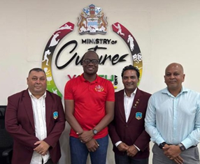 Minister Jacobs pledges full support for 2026 Over-40s Cricket World Cup in Guyana
