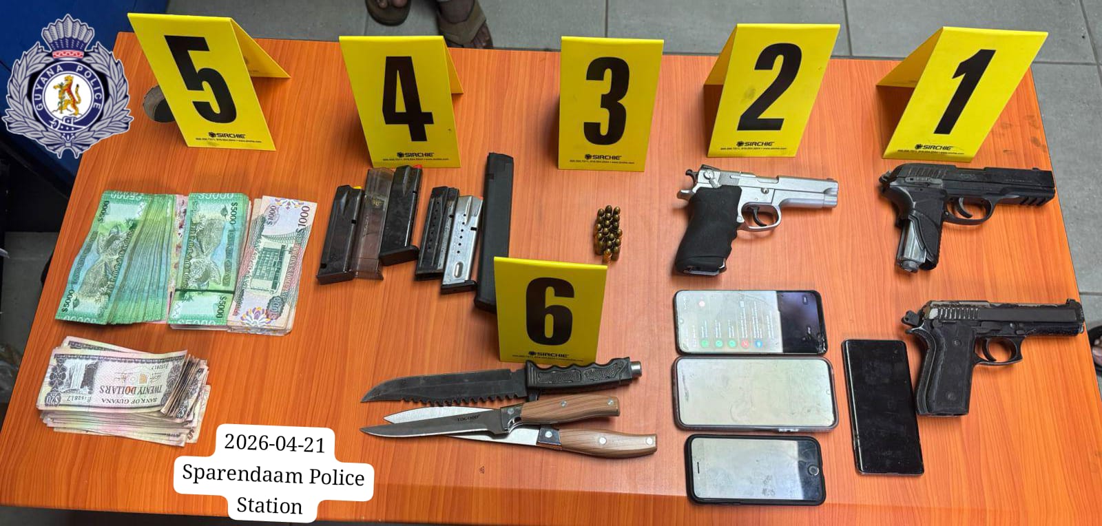 Cops bust Mon Repos robbery plot