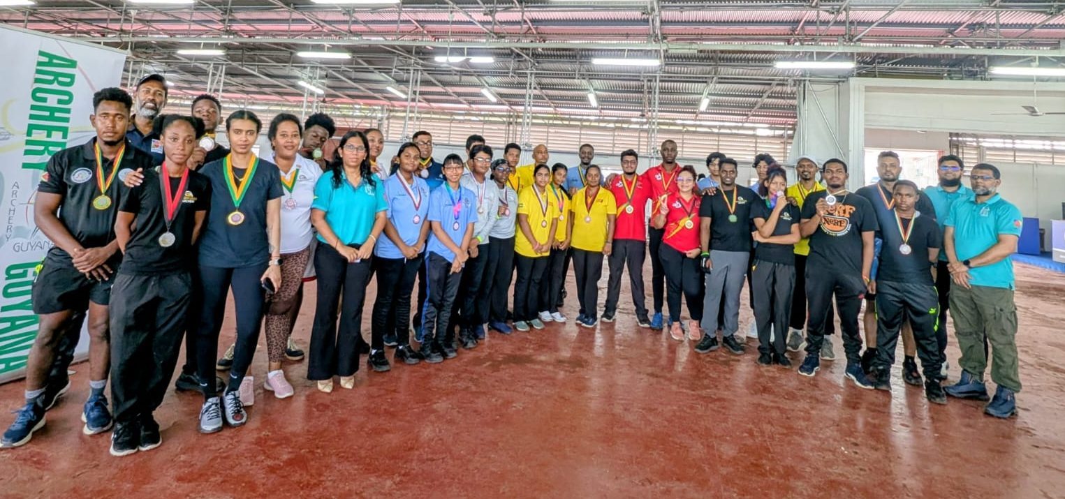 Scores of Archers shoot for Gold at Archery Guyana’s 2025 National Indoor Championships