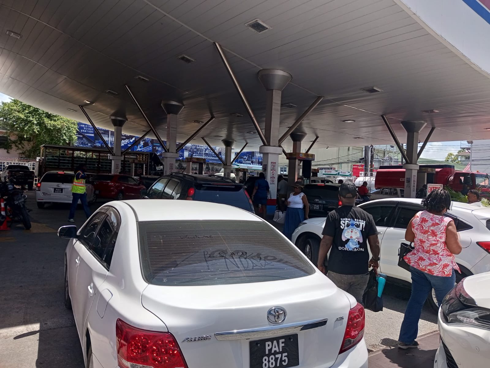 Fuel rush grips Guyana