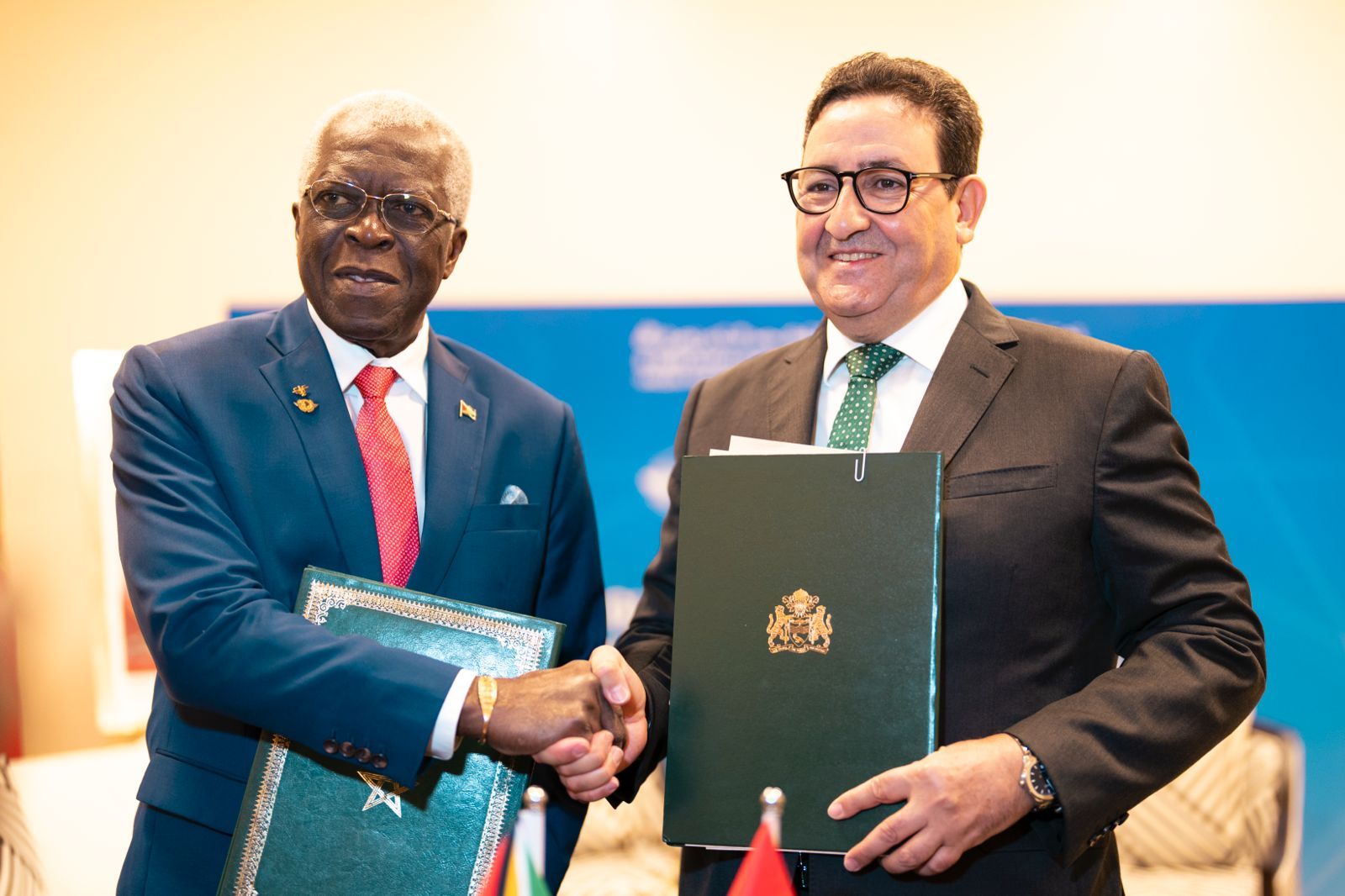 Guyana & Morocco sign air services agreement