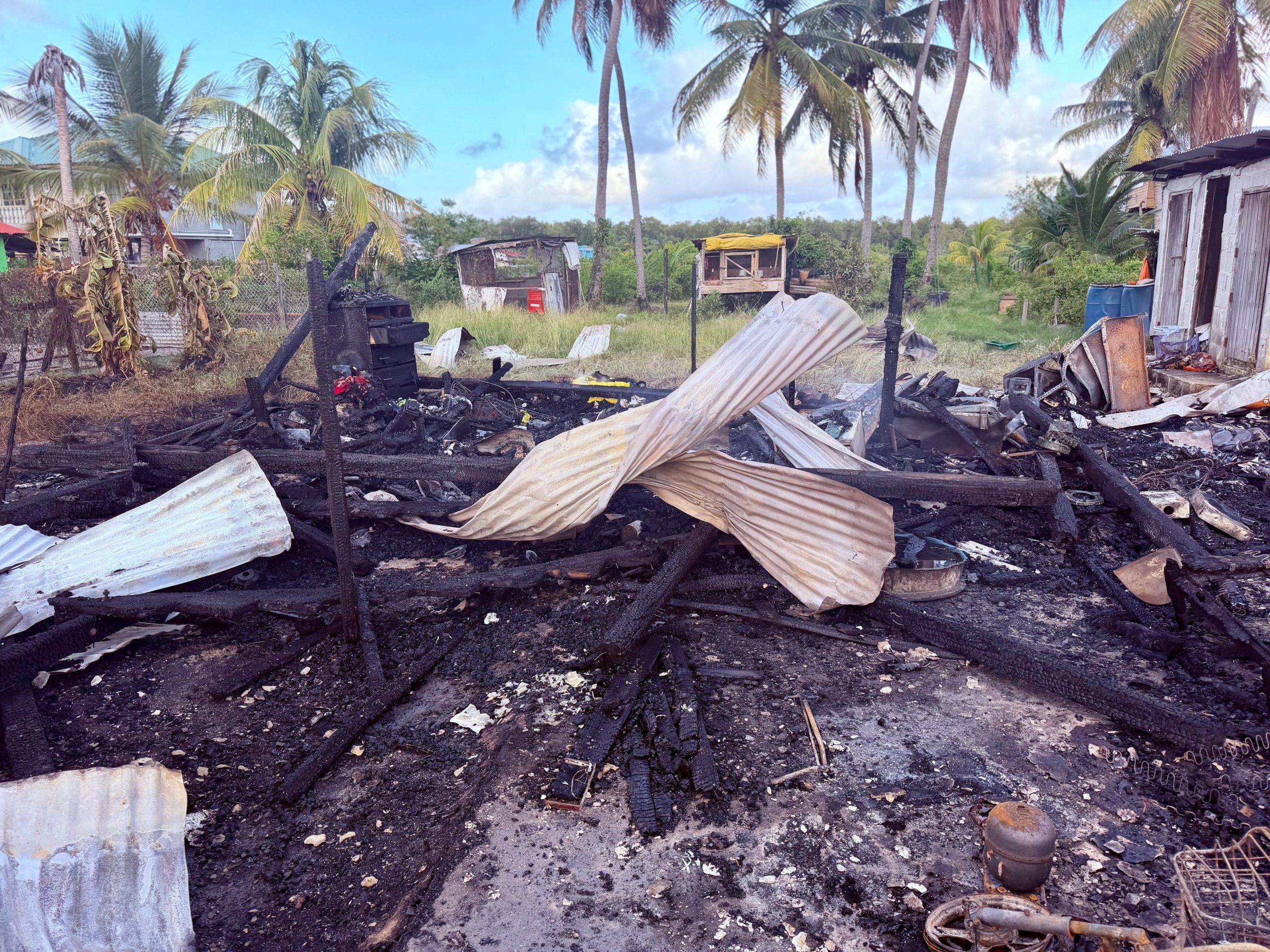 Berbice blaze cooks 150lbs of chicken inside freezer