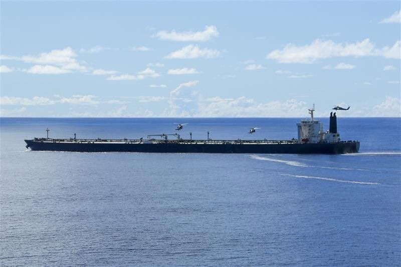 Sanctioned oil tanker seized by U.S.