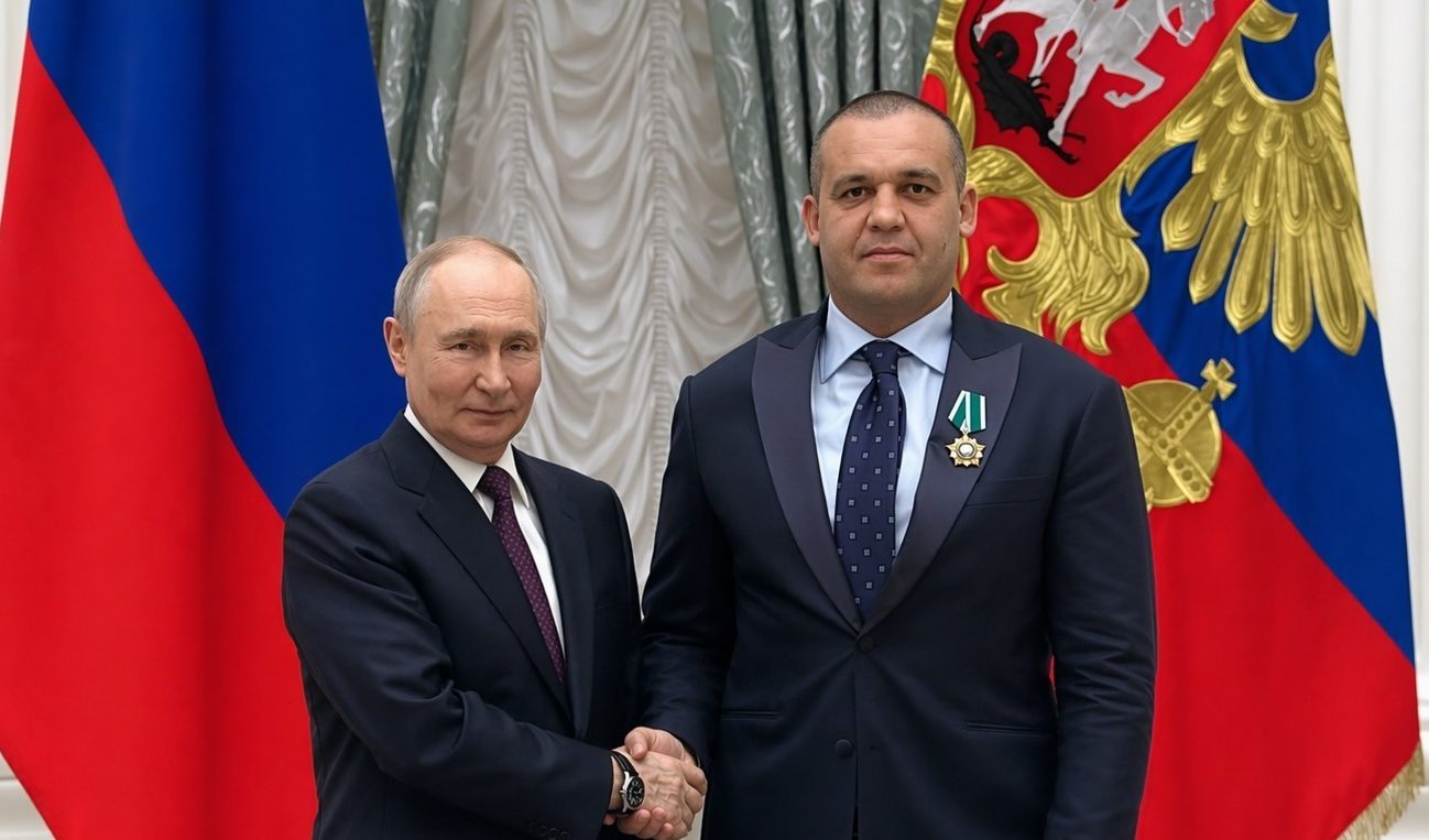 GBA President congratulates IBA President on Order of Friendship achievement