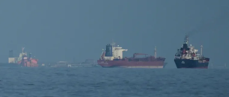 Strait of Hormuz traffic barely affected on first day of U.S. blockade, data shows