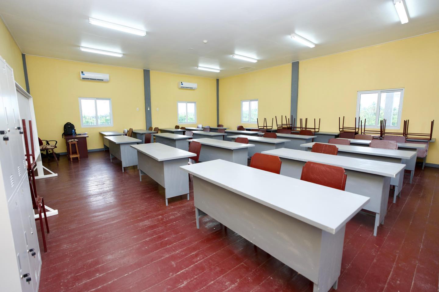 Mahaicony TVET Centre gets new training block