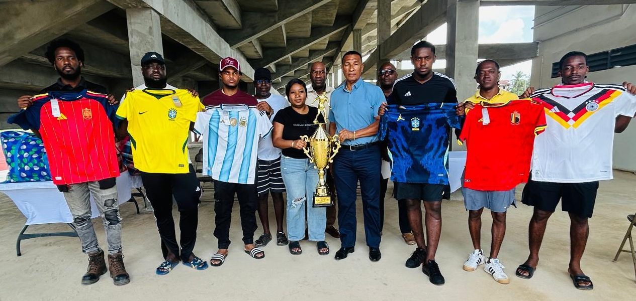 Six Wards receive uniforms and balls from Ministry of Sport ahead of Kickoff