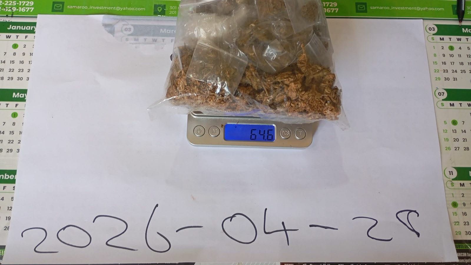 Teen nabbed with cocaine and ganja at Charity 