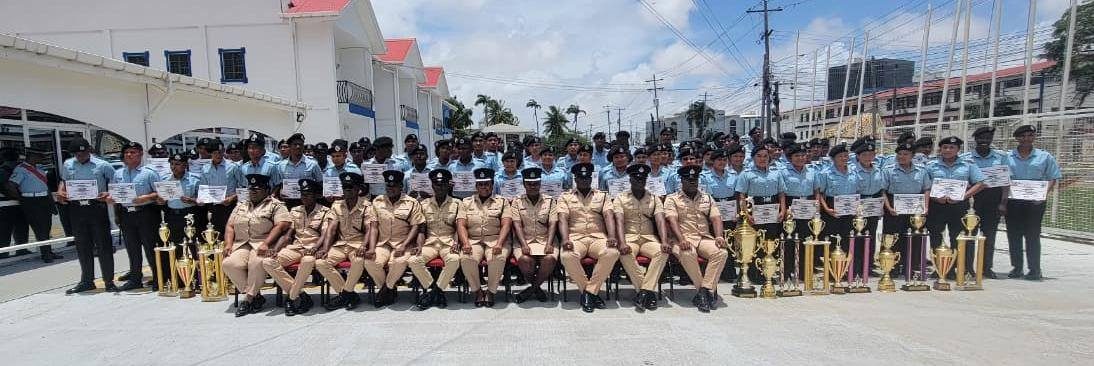Police add 101 new recruits to ranks