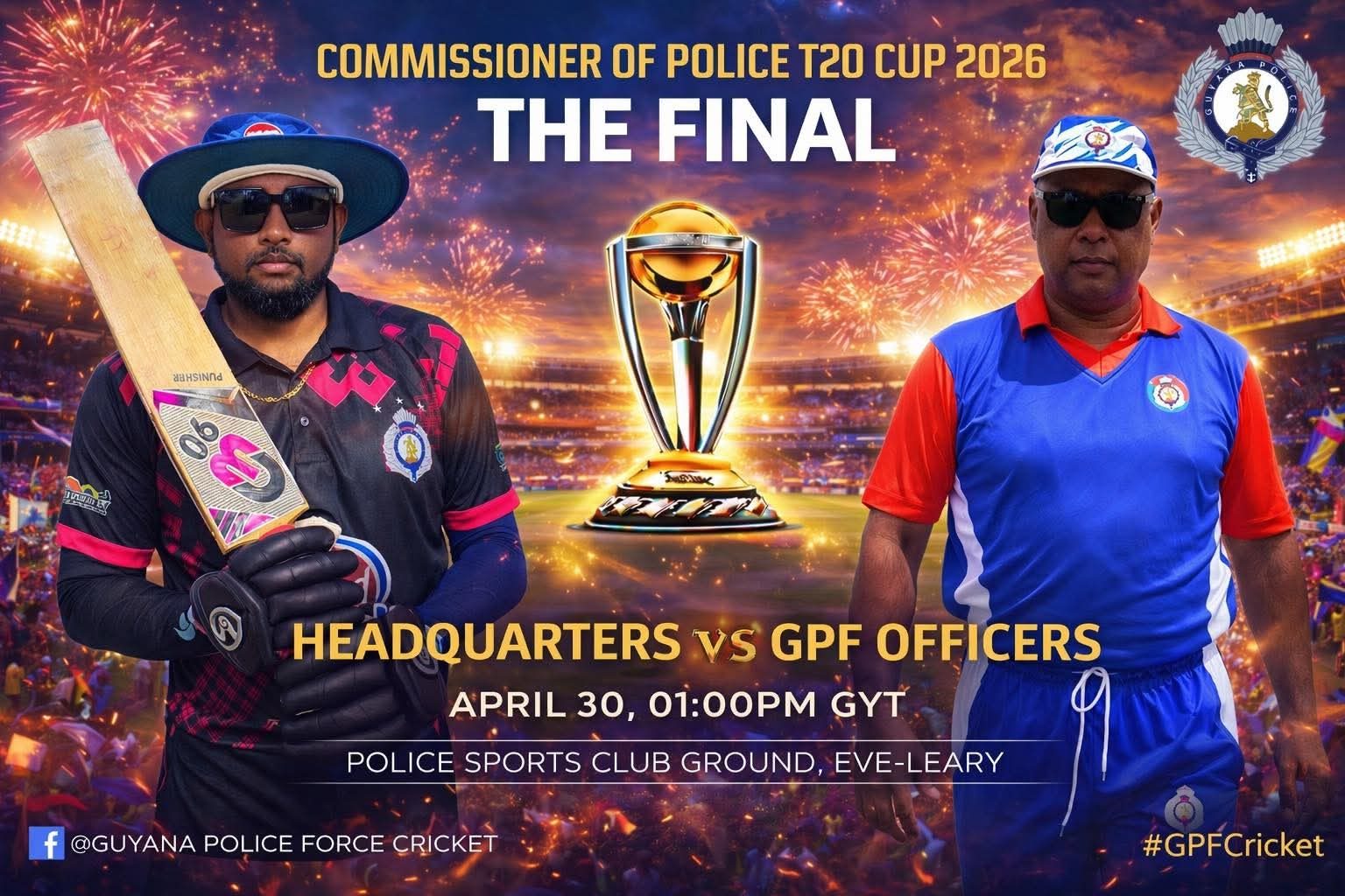 Headquarters vs. GPF Officers: Mouth-watering finals set to bowl off tomorrow at Eve Leary