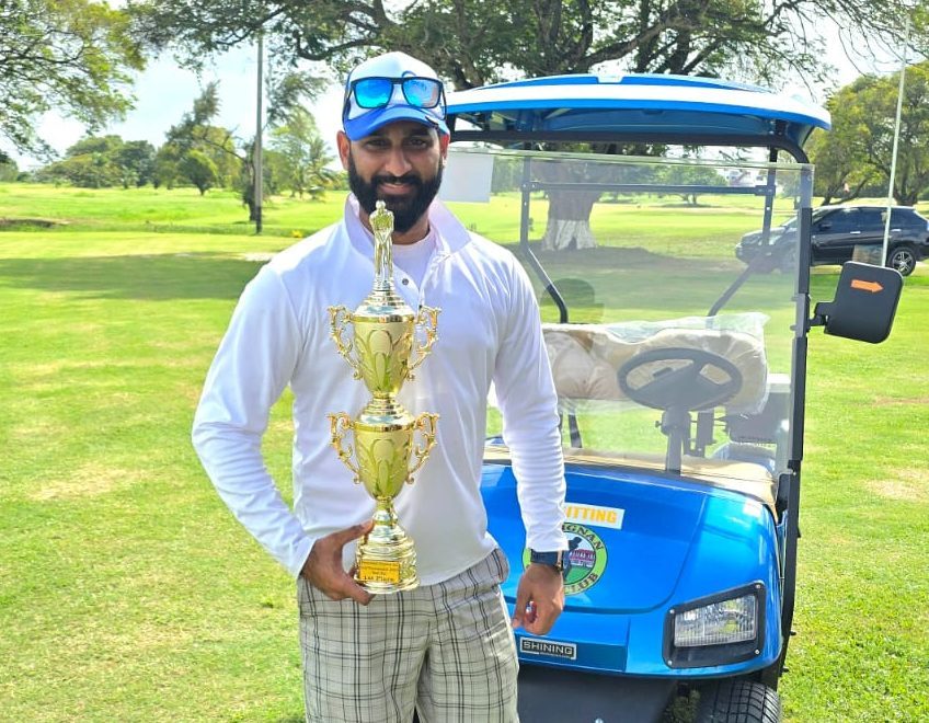 Promotech Guyana Inc. and Danny Auto Sales back another exciting NTFGL Tour Round as Anand Persaud takes overall lead