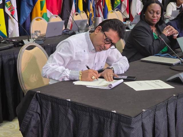 Guyana signs multi-lateral MOU to exchange info. on persons and entities related to terrorism financing