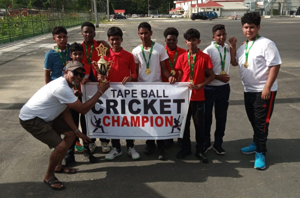 Annandale, New Cambellville Sec’ win Independence Tapeball Cricket trophies