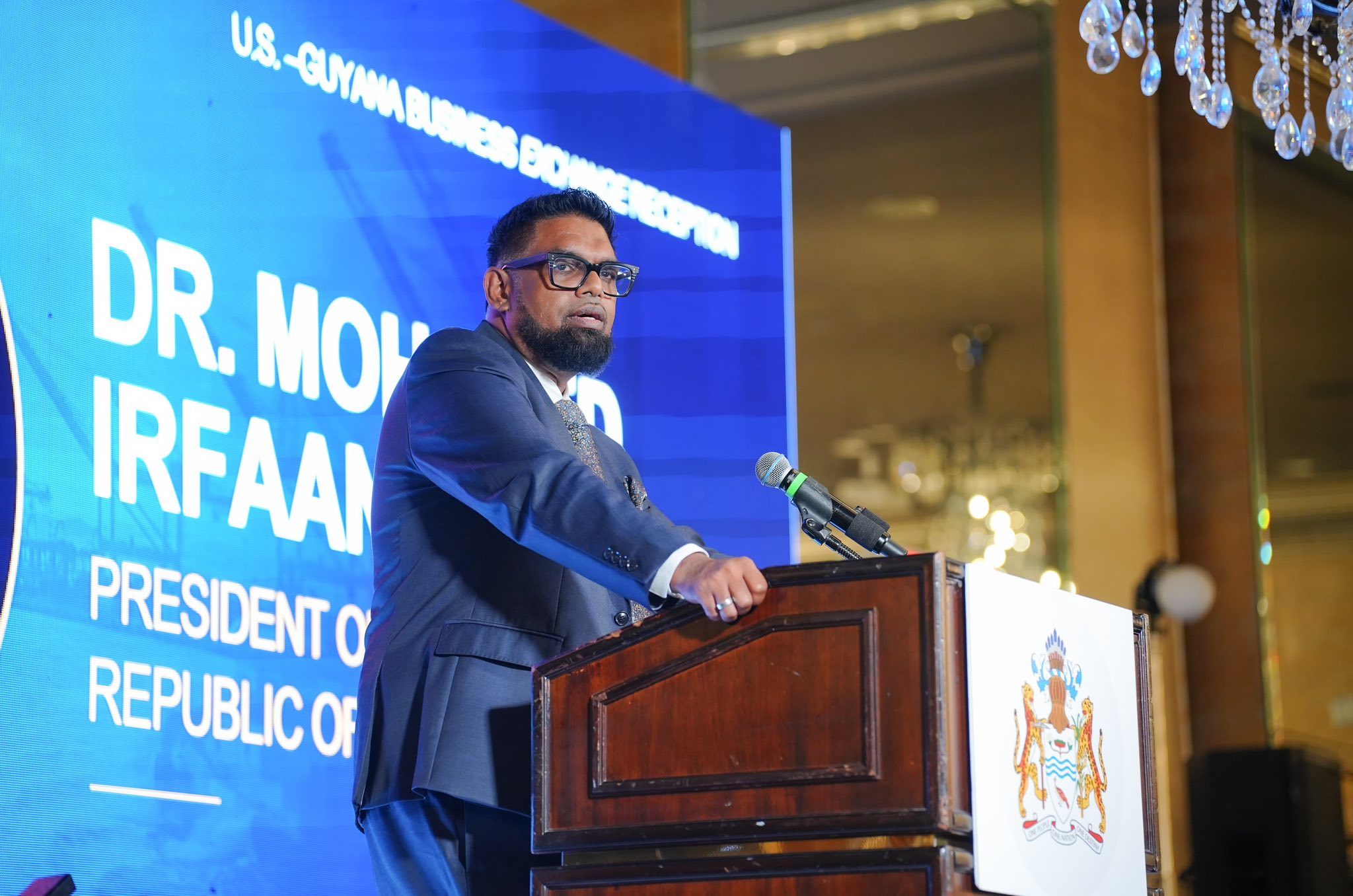 Pres. Ali jumps off track when asked about windfall revenue from oil