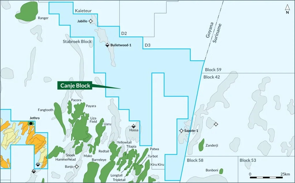 Oil company still working on extension for Canje Block licence
