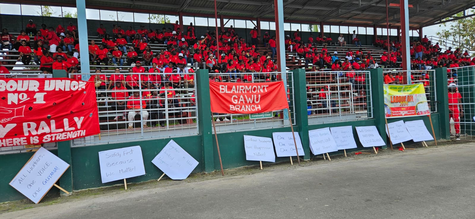 “Oil wealth is not a favour; it is a right” – Seepaul Narine tells May Day rally