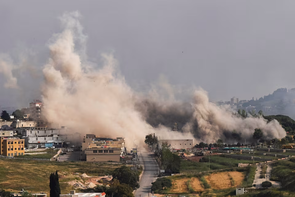 Israel pounds Lebanon with strikes, expands ground operations past security zone