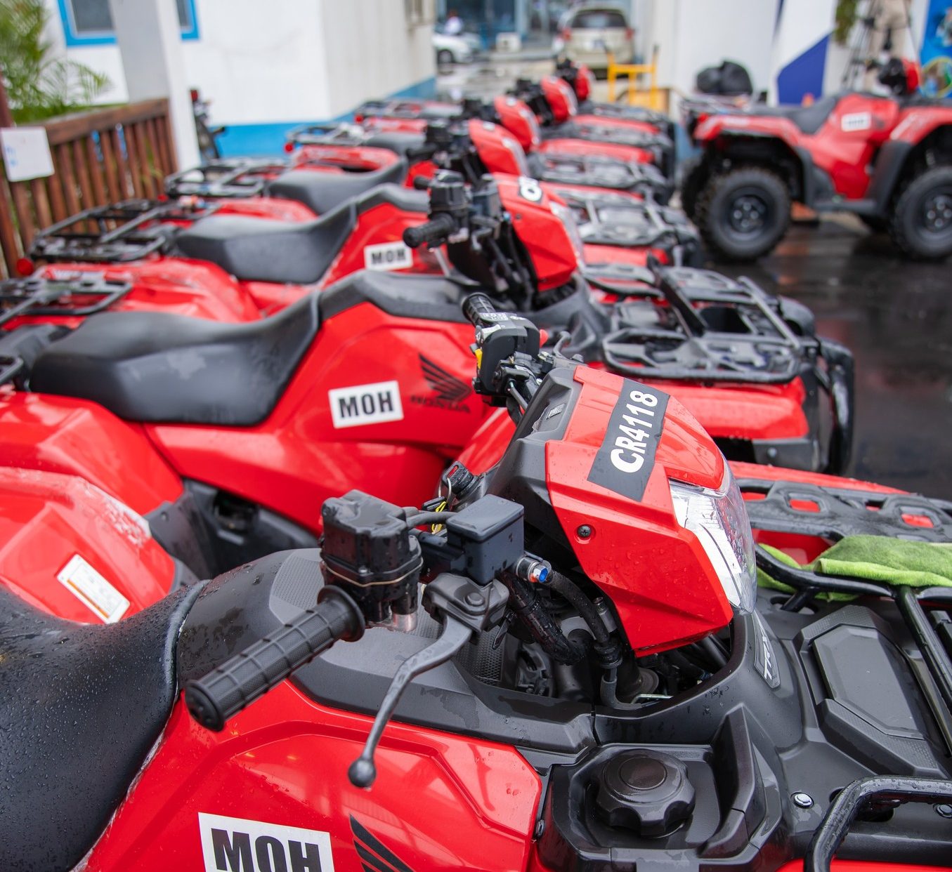 Regions 1, 7, 8 & 9 get new vehicles to improve healthcare delivery
