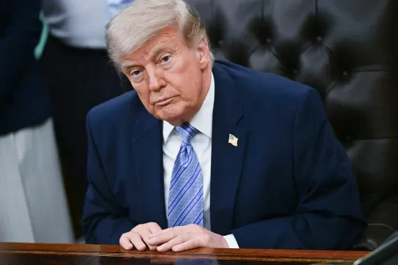 Trump says no rush for Iran deal, U.S. blockade stays