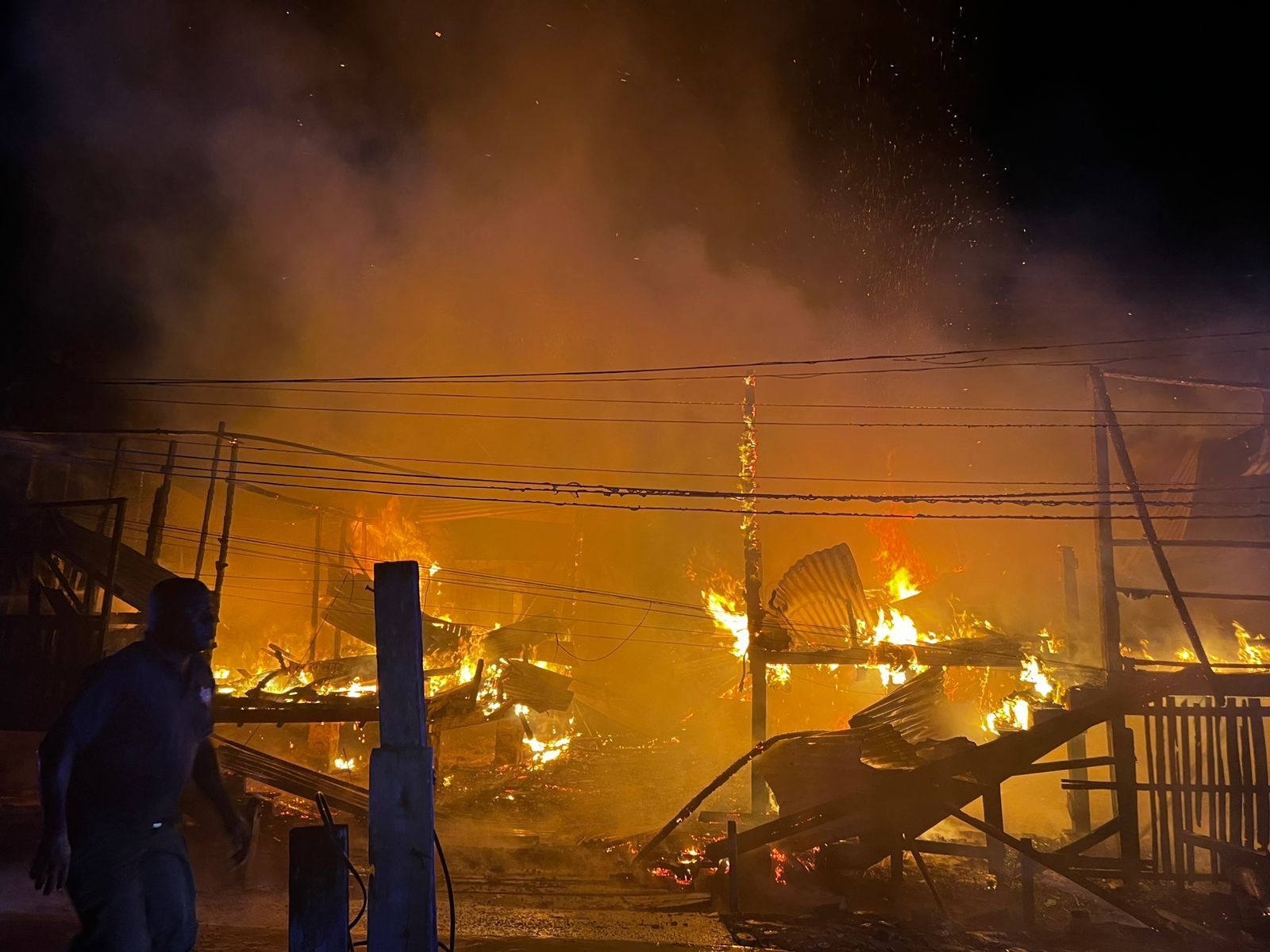 Fire guts two Sophia homes