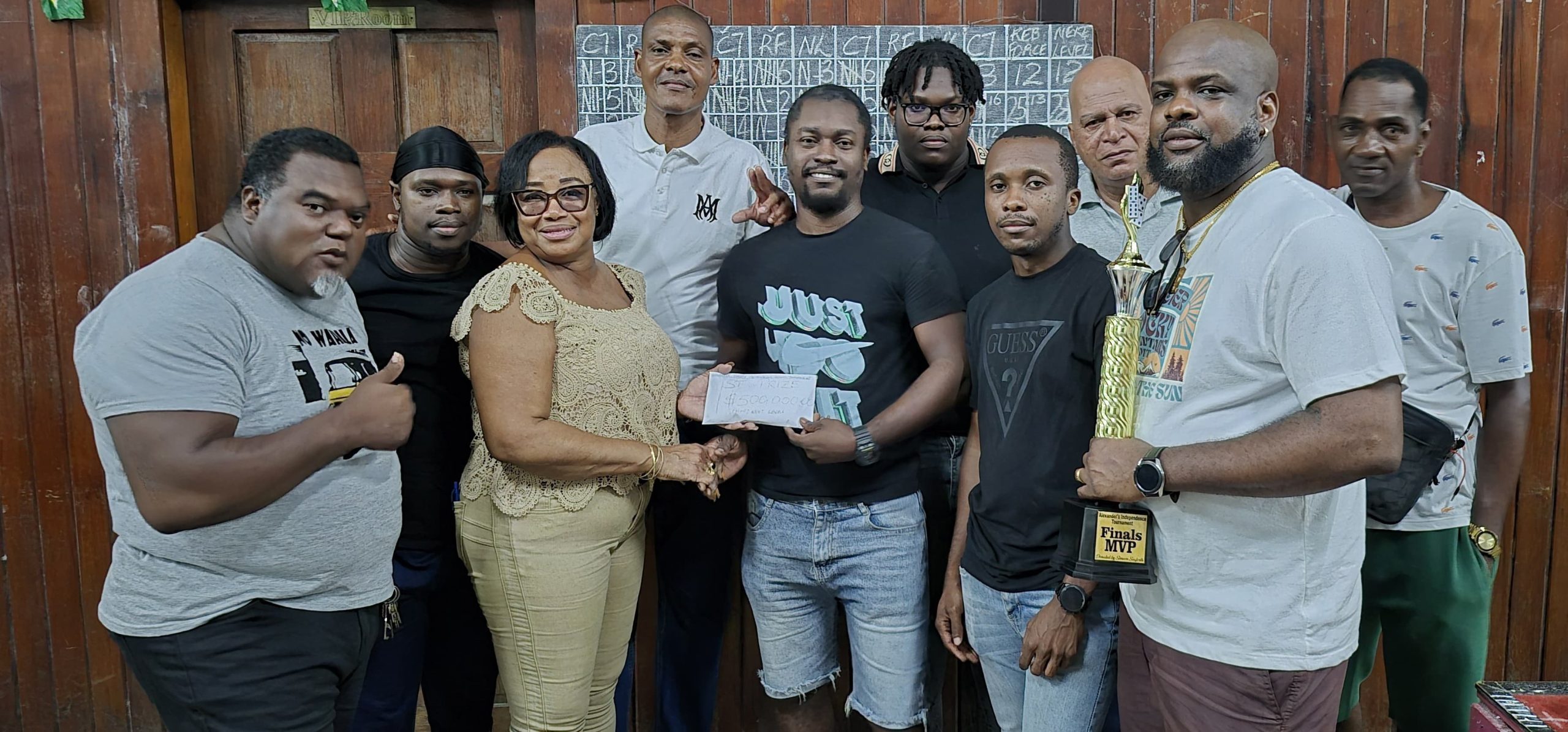 Next Level win Alexander Independence Dominoes tourney