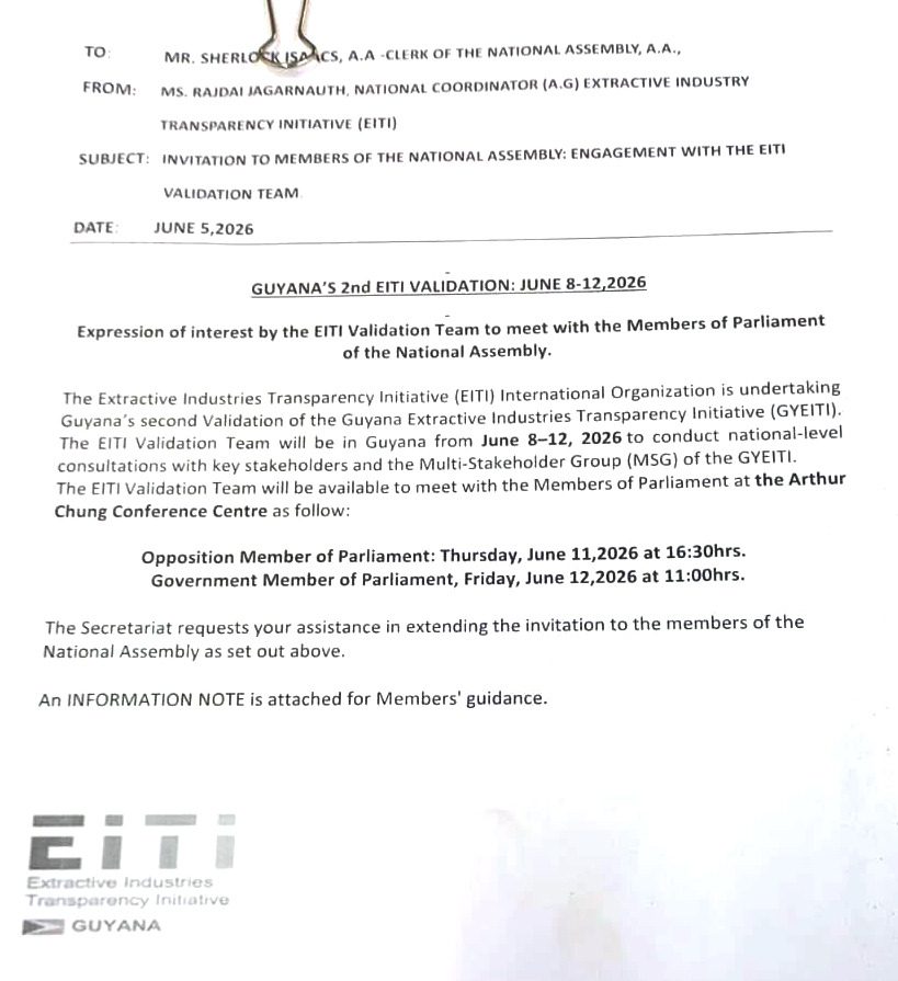 Opposition says EITI meeting notice was withheld