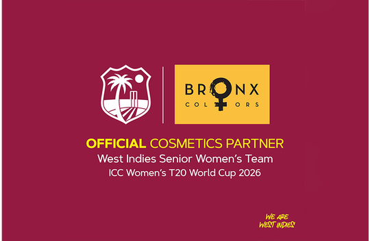Cricket West Indies Welcomes BRONX COLORS as Official Cosmetics Partner of West Indies Women for the T20 World Cup
